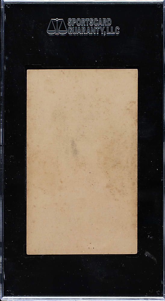 Circa 1887 Colburn's Celebrated Shoe George Washington Trade Card SGC VG/EX 50