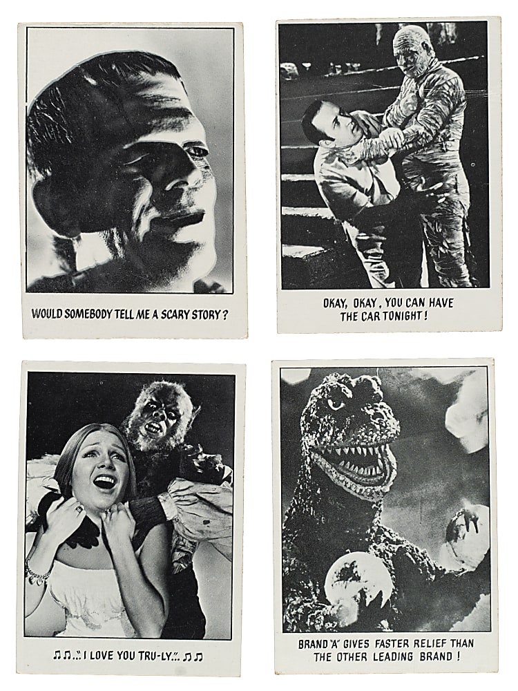 1973 Topps "You'll Die Laughing" Complete Set (128)