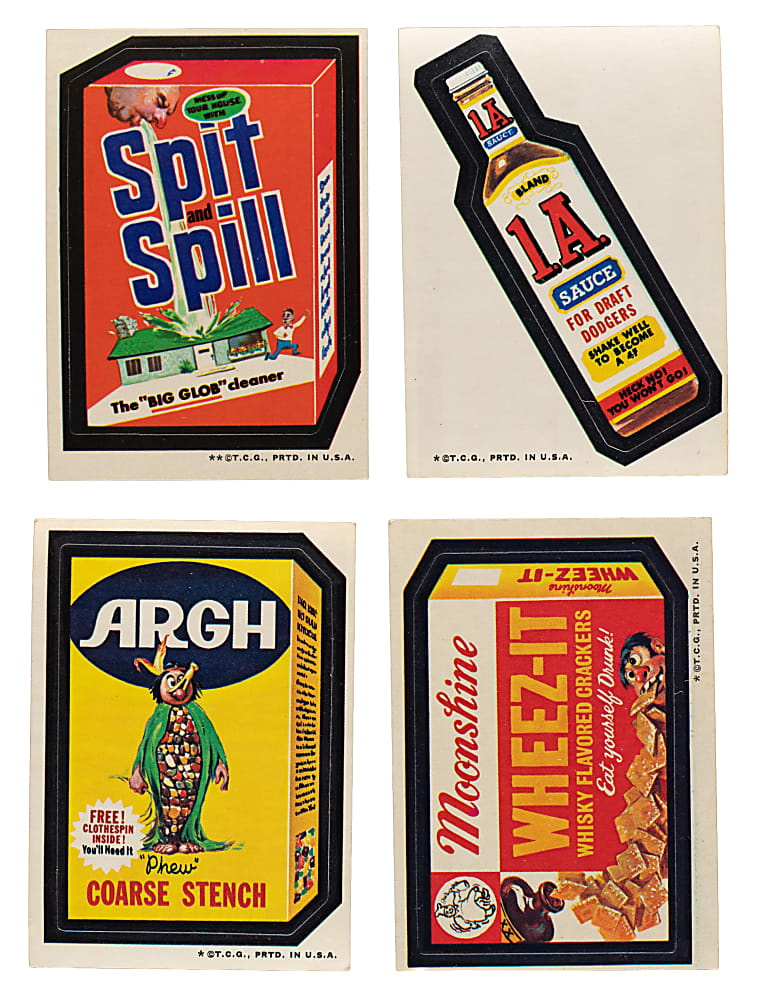 1973 Topps Wacky Packages Third Series Complete Set (31)