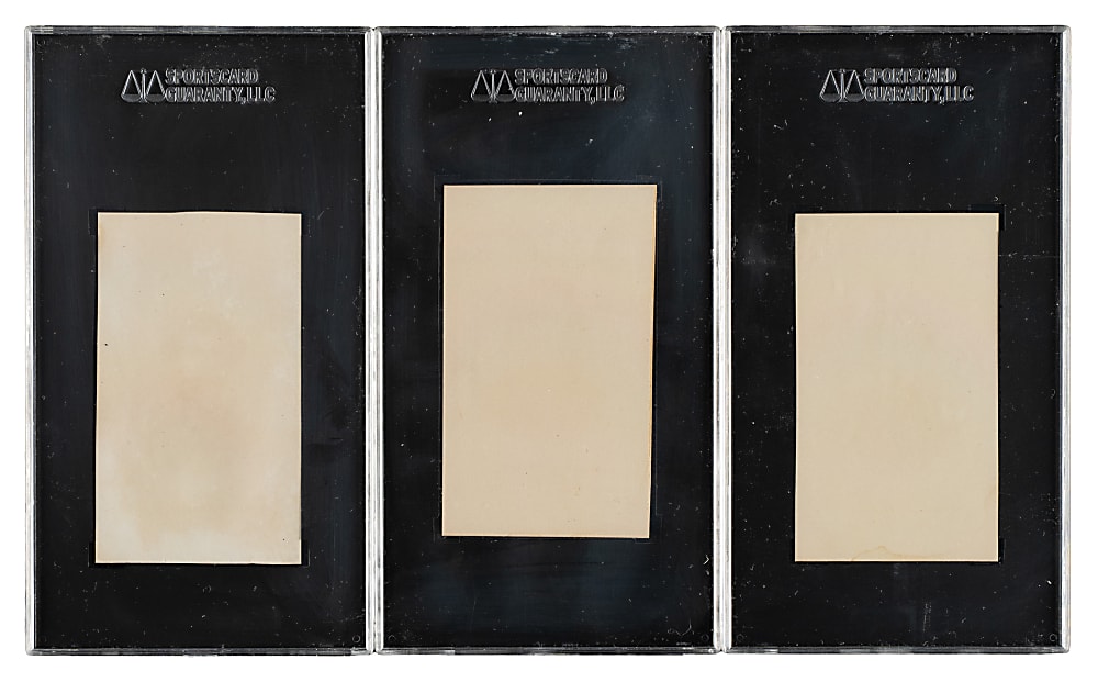 Circa 1860s W51 L. Prang & Co. SGC Authentic Trio: Gen. Fremont, Admiral Farragut, and Kit Carson