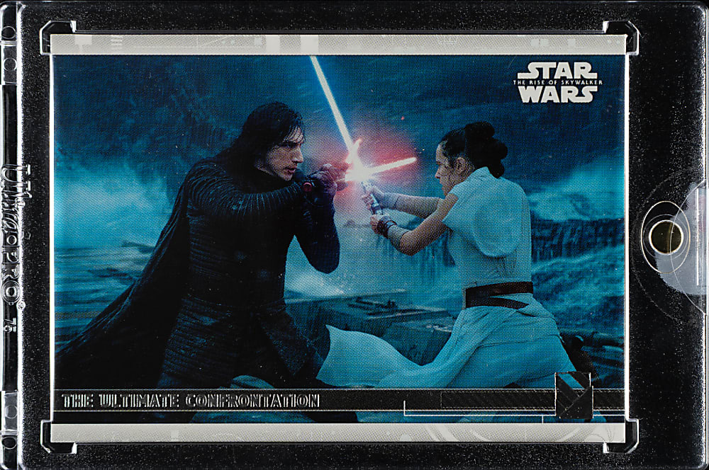 2020 Topps "Star Wars" The Rise of Skywalker The Ultimate Confrontation Blank Back #1/1 - Topps Vault