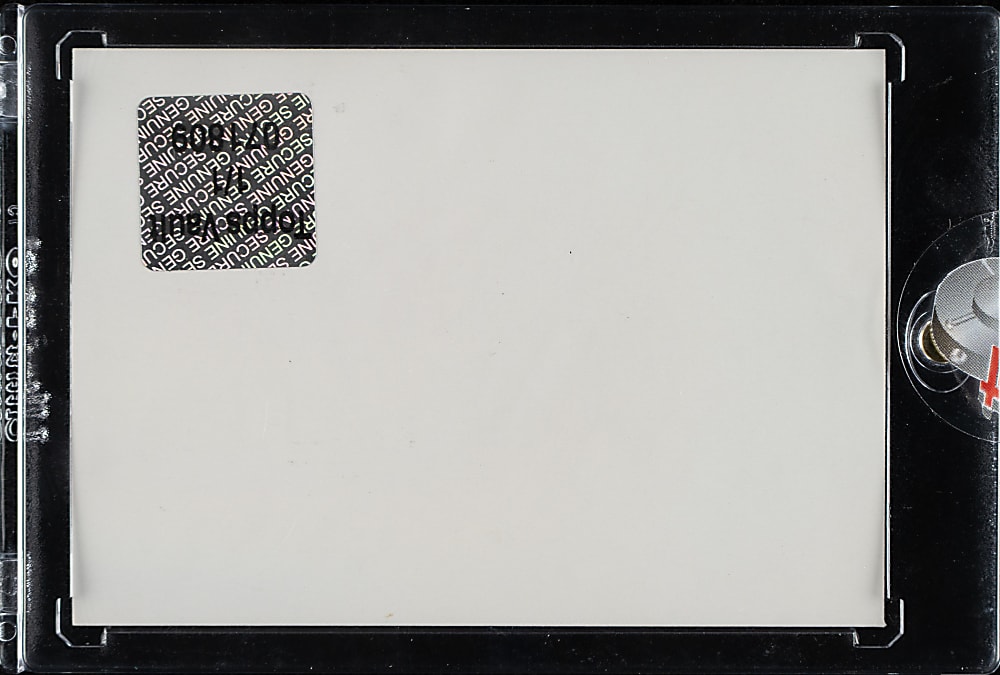 2020 Topps "Star Wars" The Rise of Skywalker The Ultimate Confrontation Blank Back #1/1 - Topps Vault