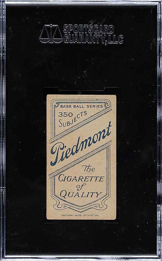 1909-1911 T206 White Border Tony Thebo Southern Leaguer SGC VG/EX 50