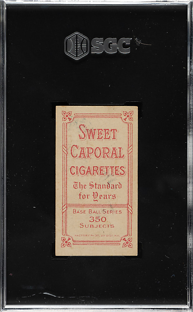 1909-1911 T206 White Border Lefty Leifield Batting SGC VG/EX 4