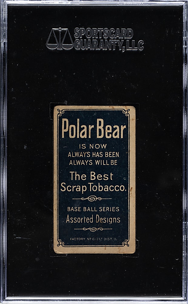 1909-1911 T206 White Border Red Murray Batting SGC VG/EX 50