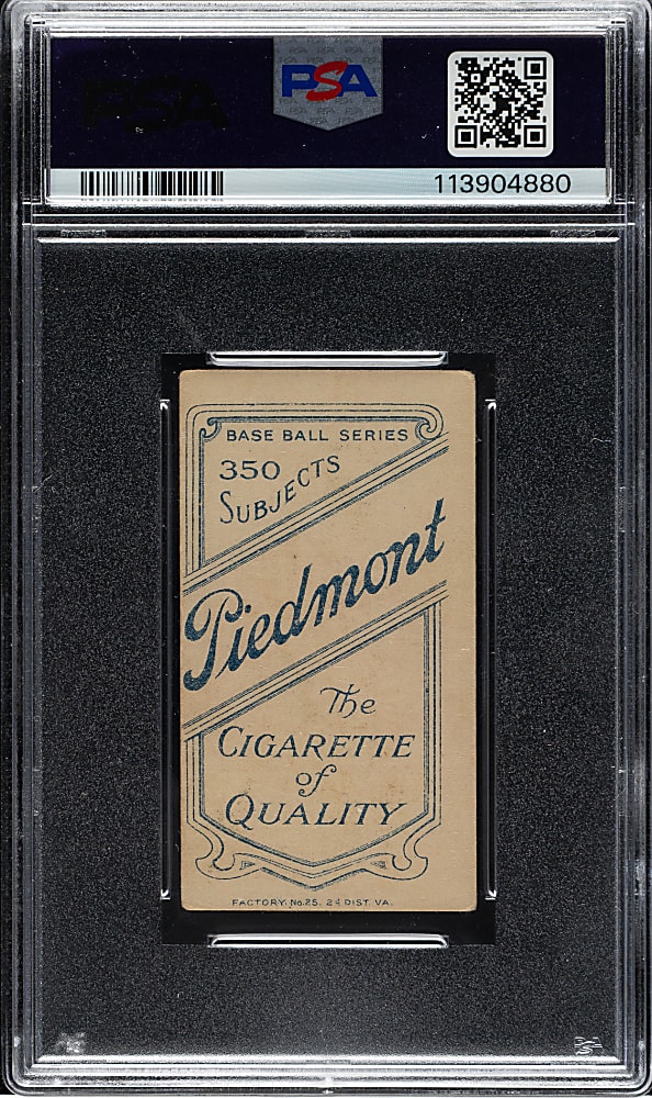 1909-1911 T206 White Border Chappie Charles PSA VG+ 3.5