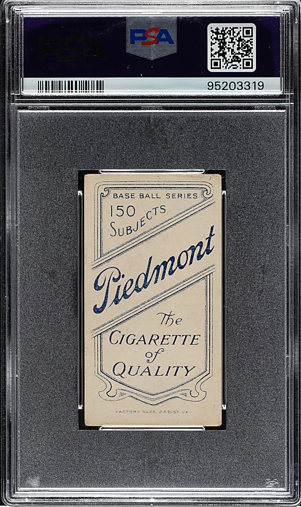 1909-1911 T206 White Border Chief Bender Portrait PSA VG 3