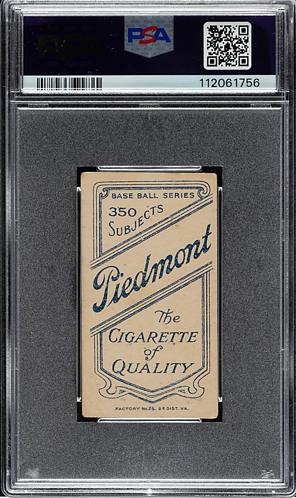 1909-1911 T206 White Border Lou Fiene Portrait PSA VG 3