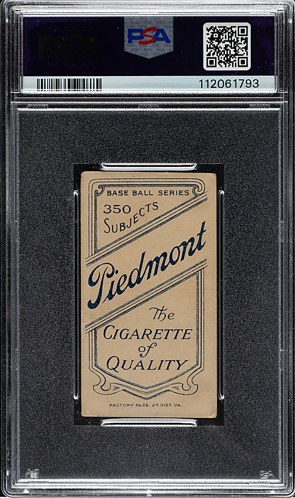 1909-1911 T206 White Border Bill Abstein PSA VG 3