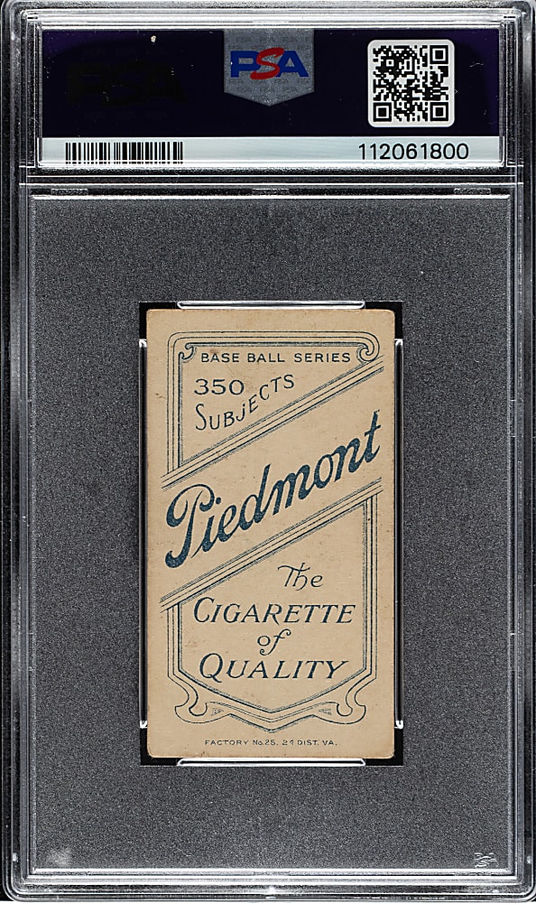 1909-1911 T206 White Border Billy Nattress PSA VG 3