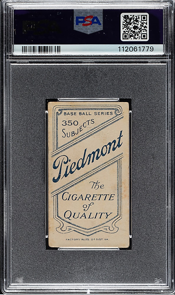 1909-1911 T206 White Border Ossee Schreck PSA VG 3