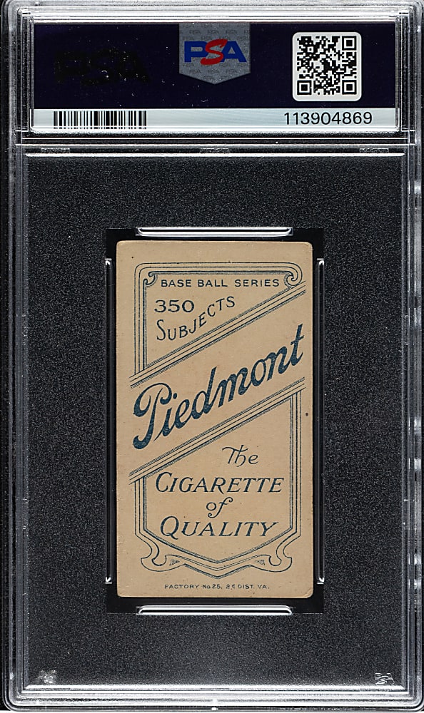 1909-1911 T206 White Border Jap Barbeau PSA VG 3