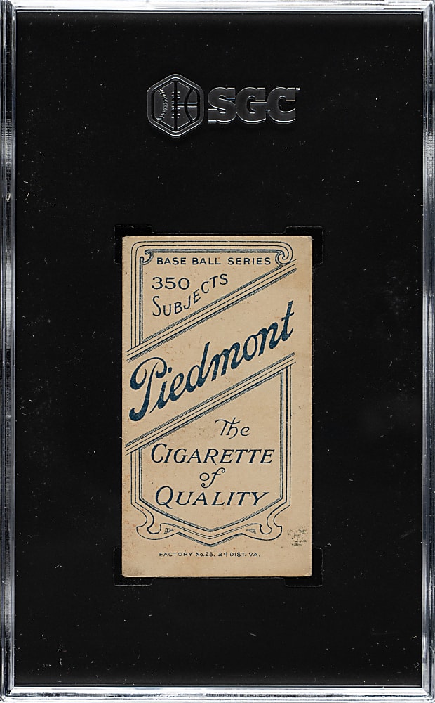 1909-1911 T206 White Border Josh Clark SGC VG 3