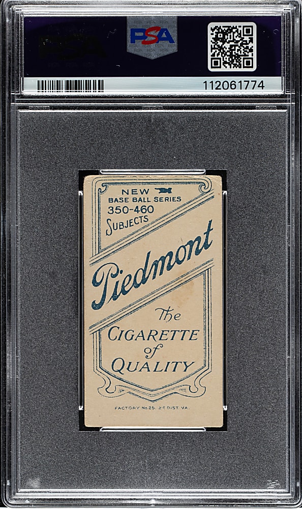 1909-1911 T206 White Border Lefty Leifield Batting PSA GOOD+ 2.5