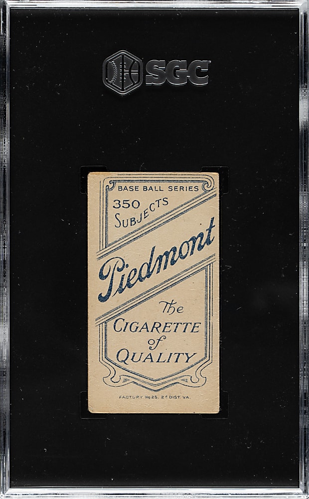 1909-1911 T206 White Border William J. O'Neil SGC GOOD+ 2.5