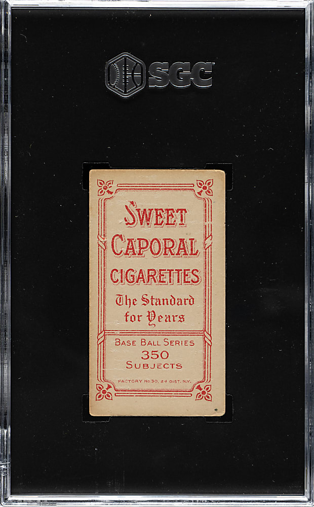 1909-1911 T206 White Border Ossee Schreck SGC GOOD+ 2.5