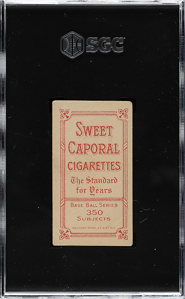 1909-1911 T206 White Border Lefty Leifield Pitching SGC GOOD+ 2.5