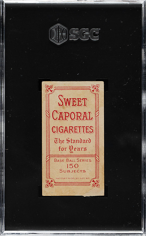 1909-1911 T206 White Border Ed Hahn SGC GOOD 2