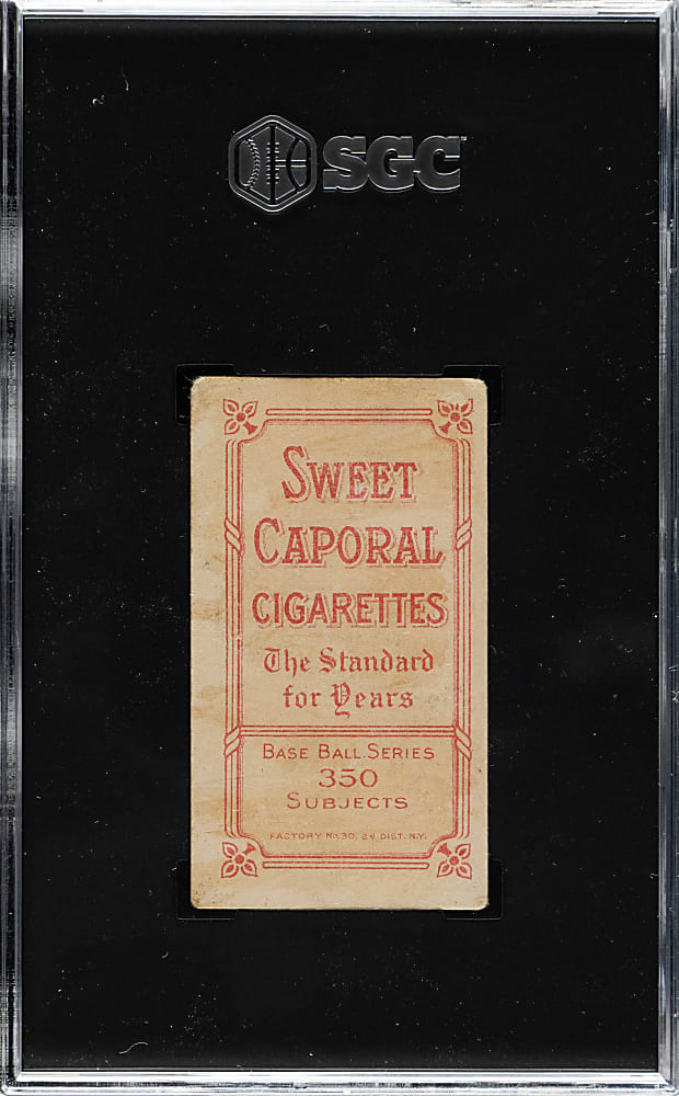 1909-1911 T206 White Border Solly Hofman SGC GOOD 2