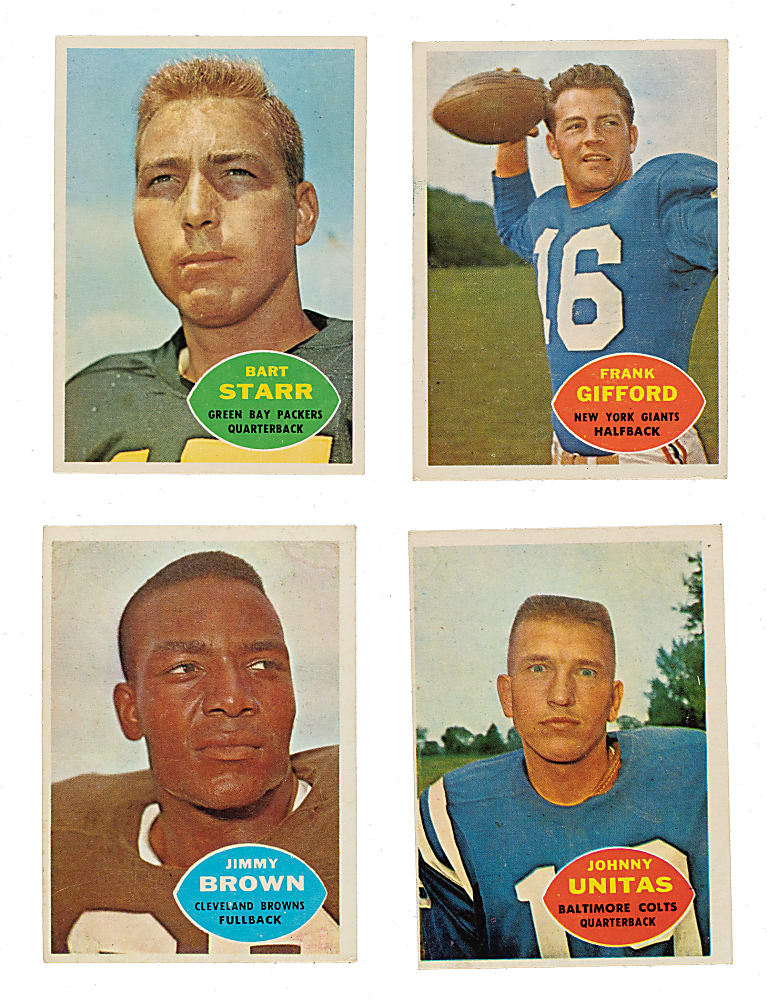 1960 Topps Football Complete Set (132)