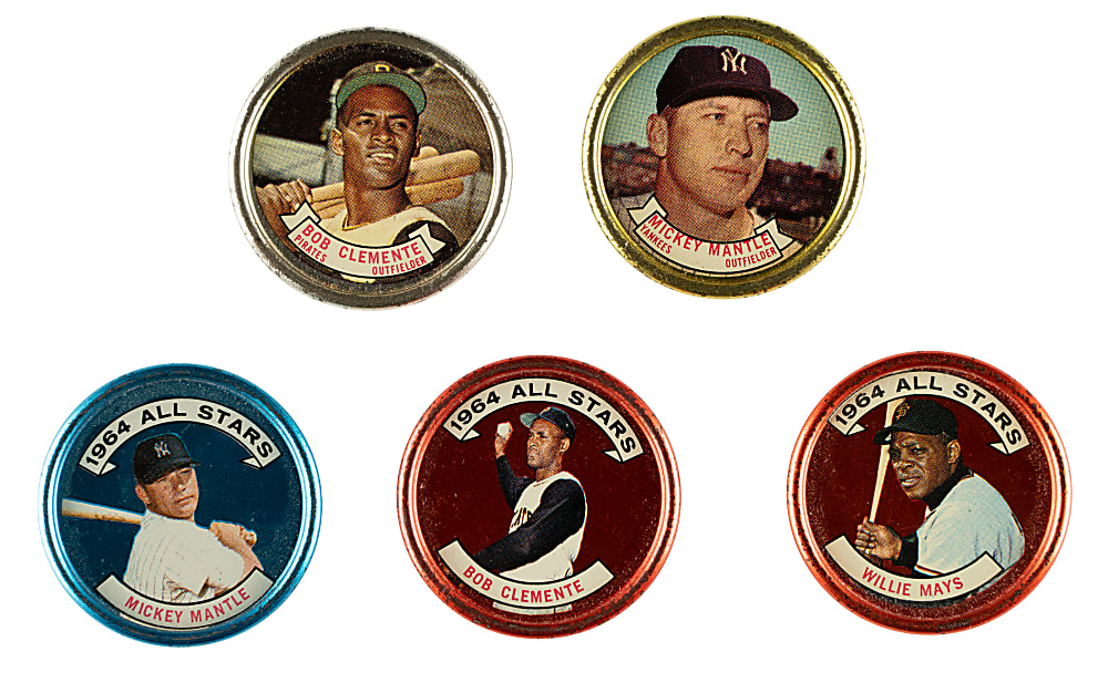 1964 Topps Coins Partial Set (118/164) Plus 52 Duplicates