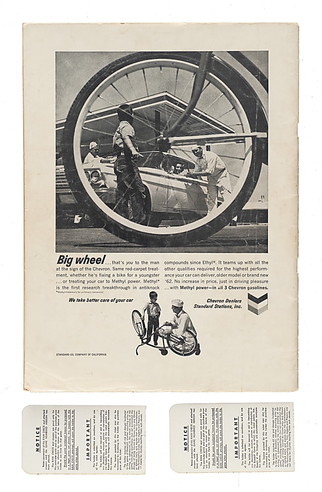 1962 San Francisco Giants (vs. New York Yankees) World Series Program and Game 1 Ticket Stub Trio