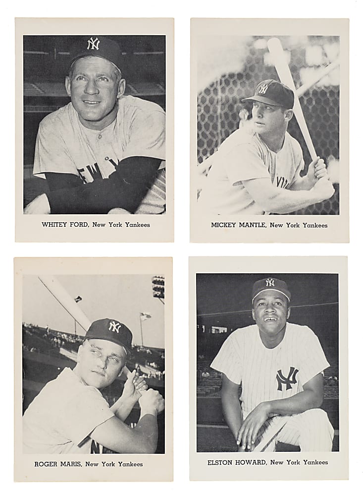 1965 Jay Publishing New York Yankees Picture Pack Complete Set (12)