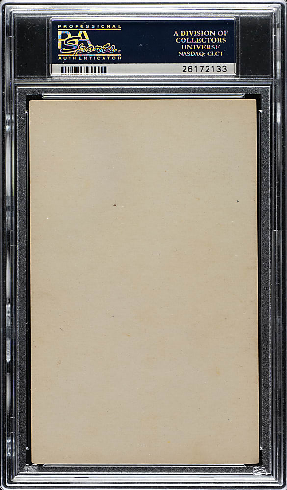 1939-1946 W462 Salutation Exhibits Ernie Lombardi PSA VG-EX+ 4.5