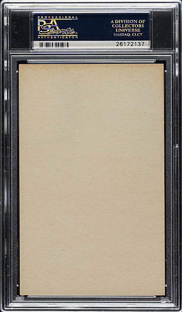 1939-1946 W462 Salutation Exhibits Hank Greenberg Very Truly Yours PSA EX-MT 6