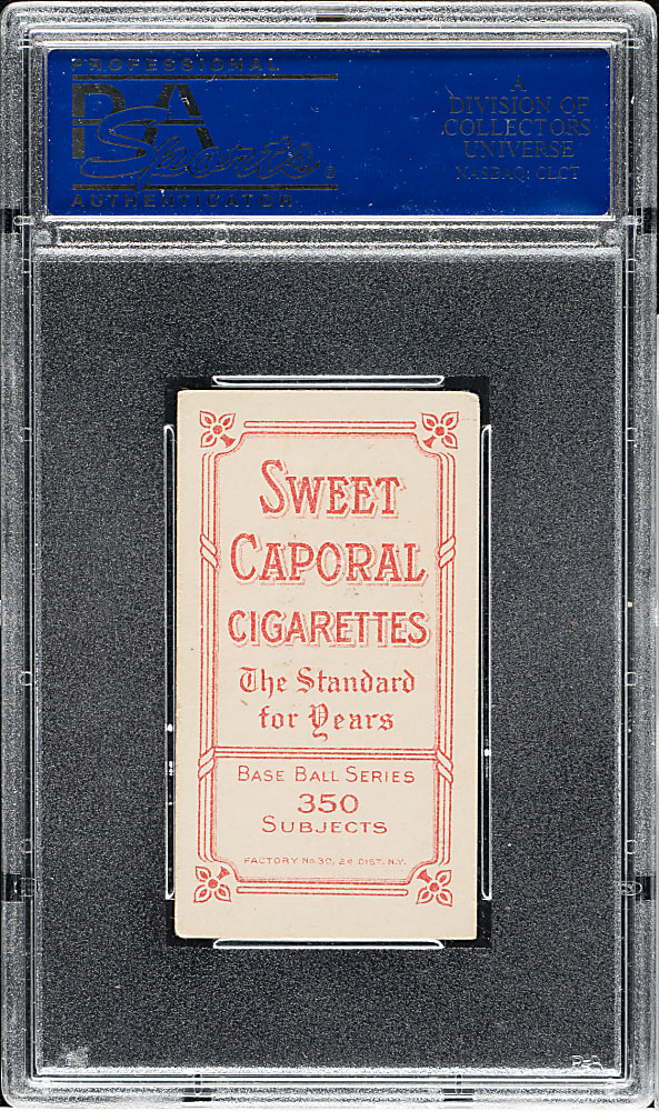 1909-1911 T206 White Border Fred Tenney PSA VG-EX 4