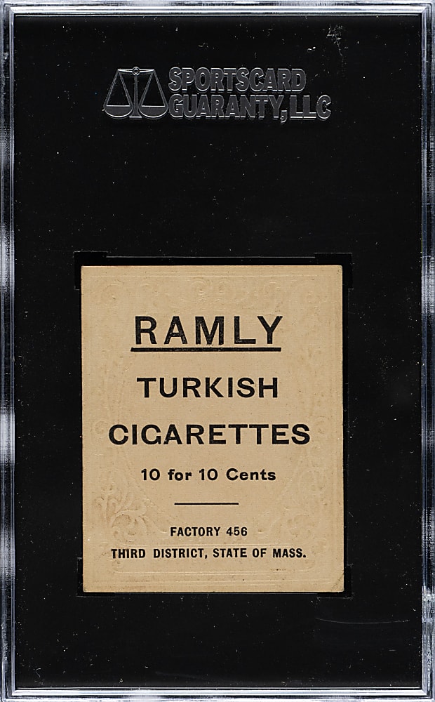 1909 T204 Ramly Tobacco Mike Kahoe SGC VG+ 3.5