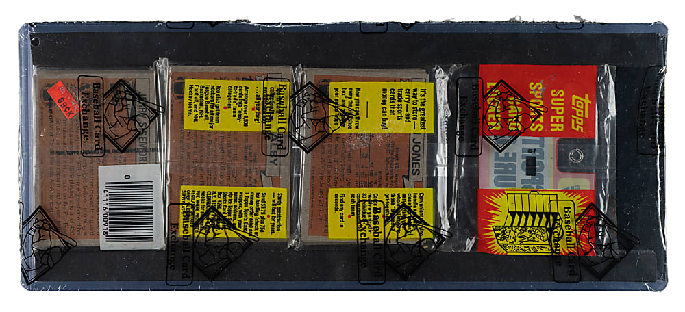 1981 Topps Football Unopened Rack Pack - BBCE