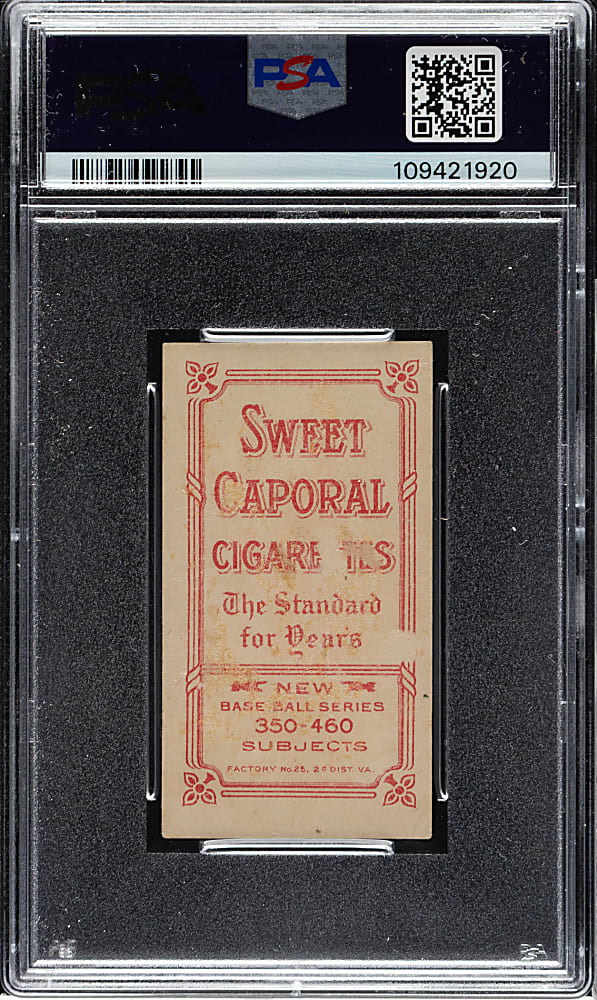 1909-1911 T206 White Border Red Kleinow Boston PSA GOOD 2