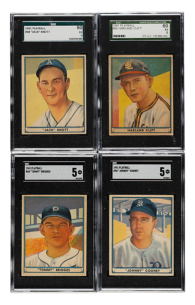 1941 R336 Play Ball SGC EX 5 Collection (9)