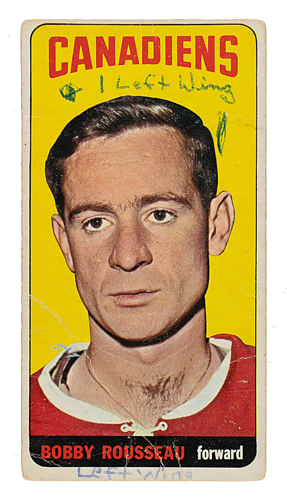 1964-1965 Topps Hockey Partial Set (77/110)