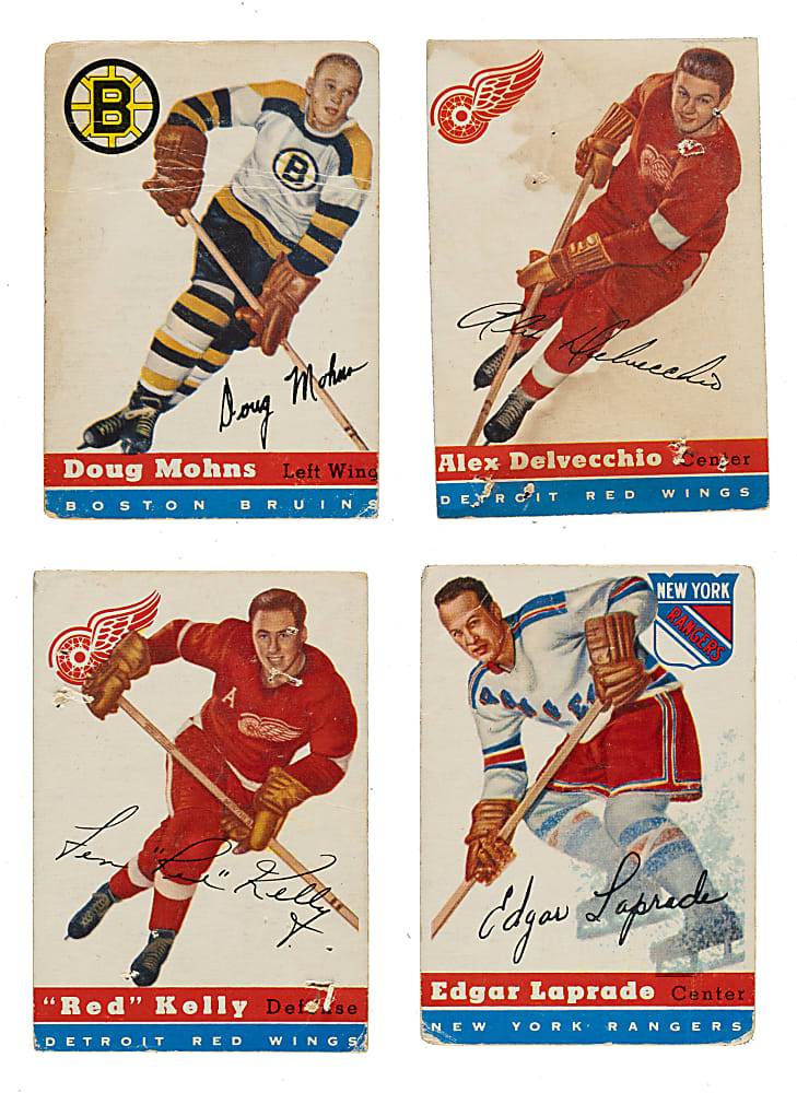 1954-1955 Topps Hockey Partial Set (39/60)