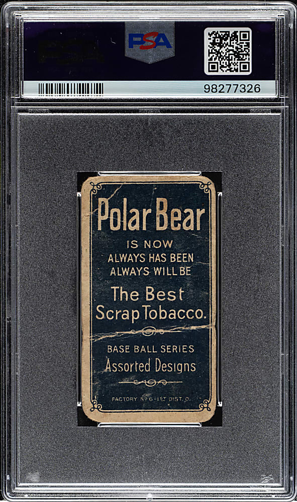 1909-1911 T206 White Border Ray Demmitt St. Louis Variation PSA Authentic