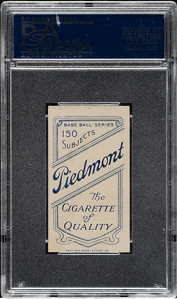 1909-1911 T206 White Border Nap Lajoie Portrait PSA EX-MT 6