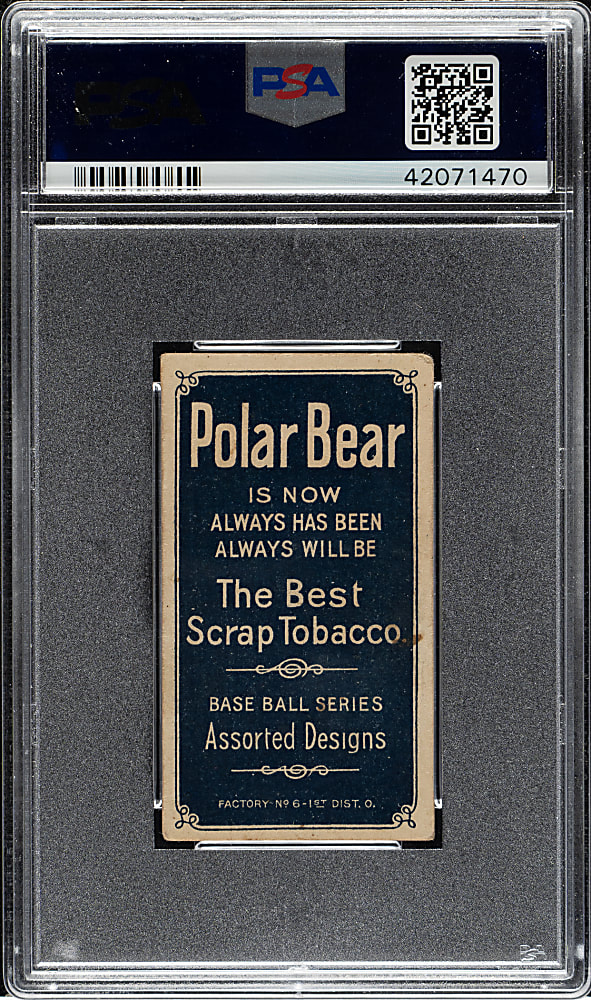 1909-1911 T206 White Border Ray Demmitt St. Louis Variation PSA VG 3