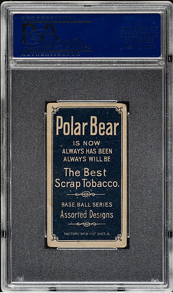 1909-1911 T206 White Border Bill O'Hara St. Louis Variation PSA VG 3 - With Partial Name Visible at Top!