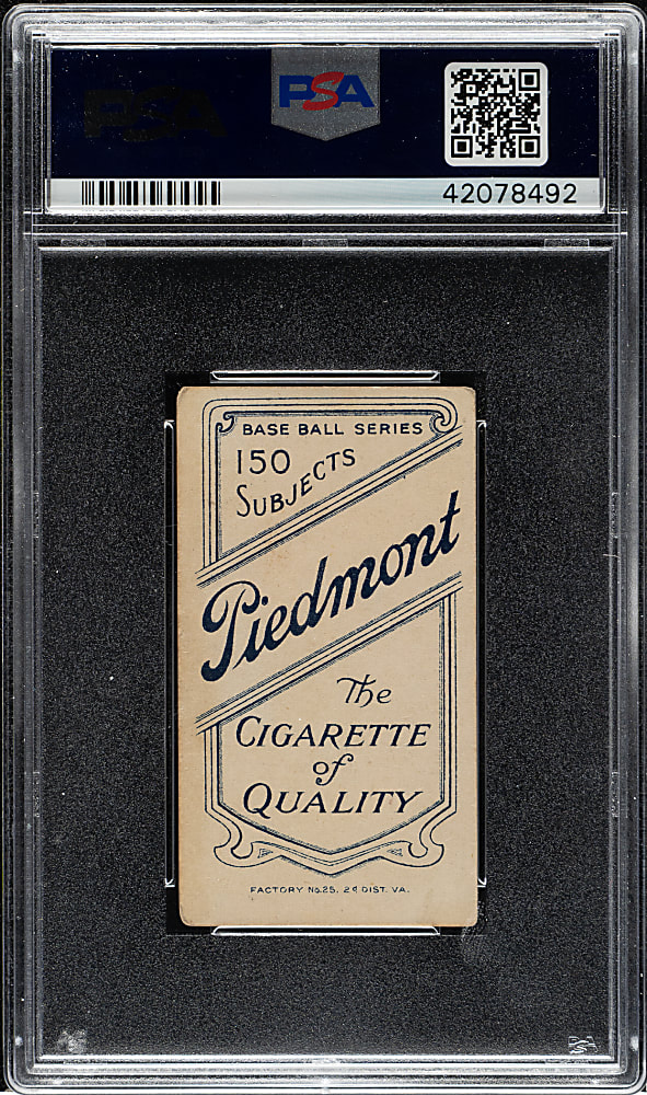 1909-1911 T206 White Border Cy Young Portrait PSA VG+ 3.5