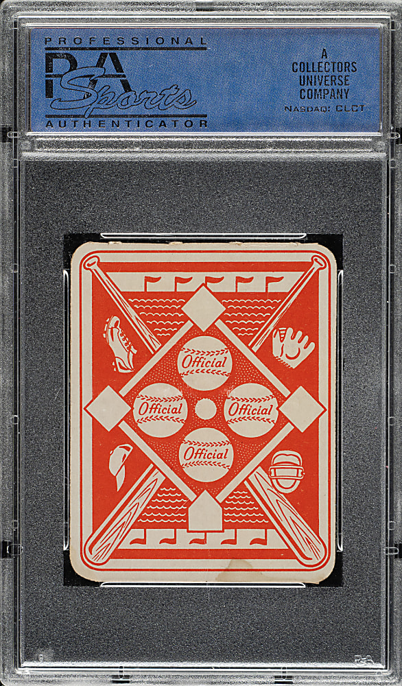 1951 Topps Red Backs #1 Yogi Berra PSA EX-MT 6