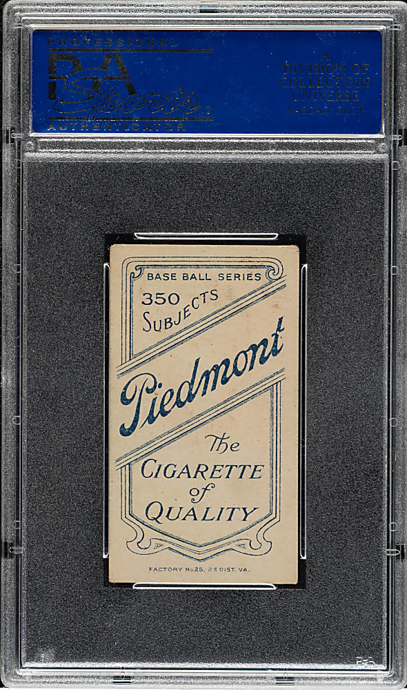 1909-1911 T206 White Border Cad Coles Southern Leaguer PSA VG-EX 4