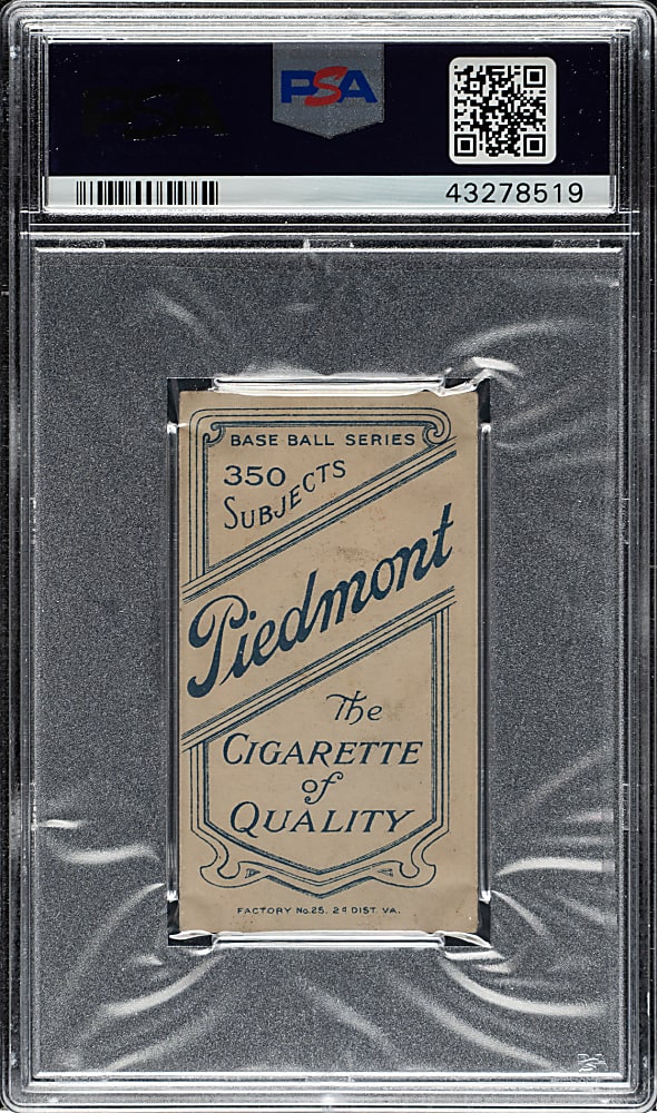 1909-1911 T206 White Border Peter Cassidy PSA VG-EX 4