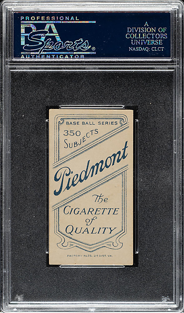 1909-1911 T206 White Border Jimmy Slagle PSA EX 5