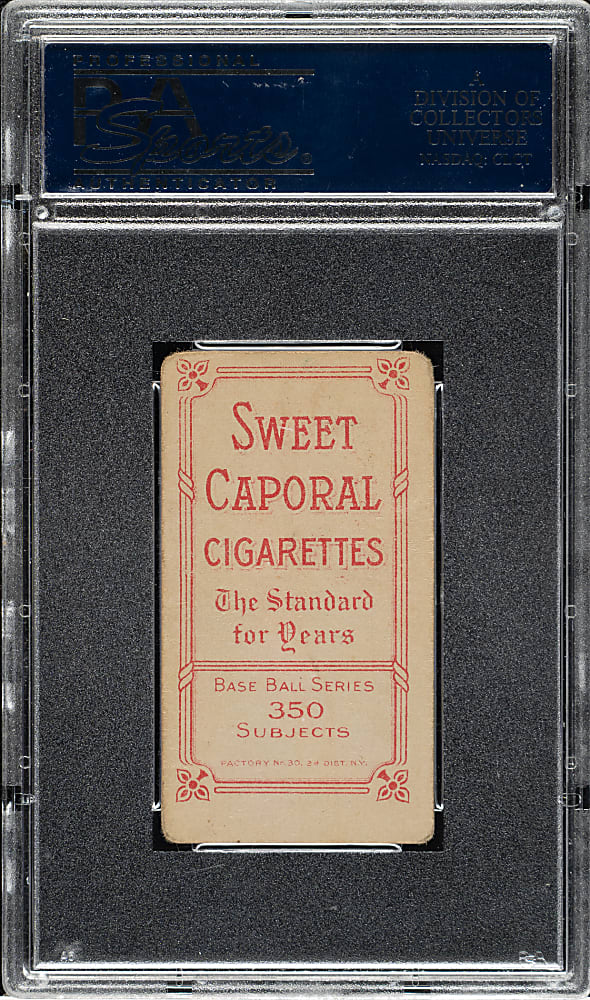 1909-1911 T206 White Border Rube Dessau PSA VG 3