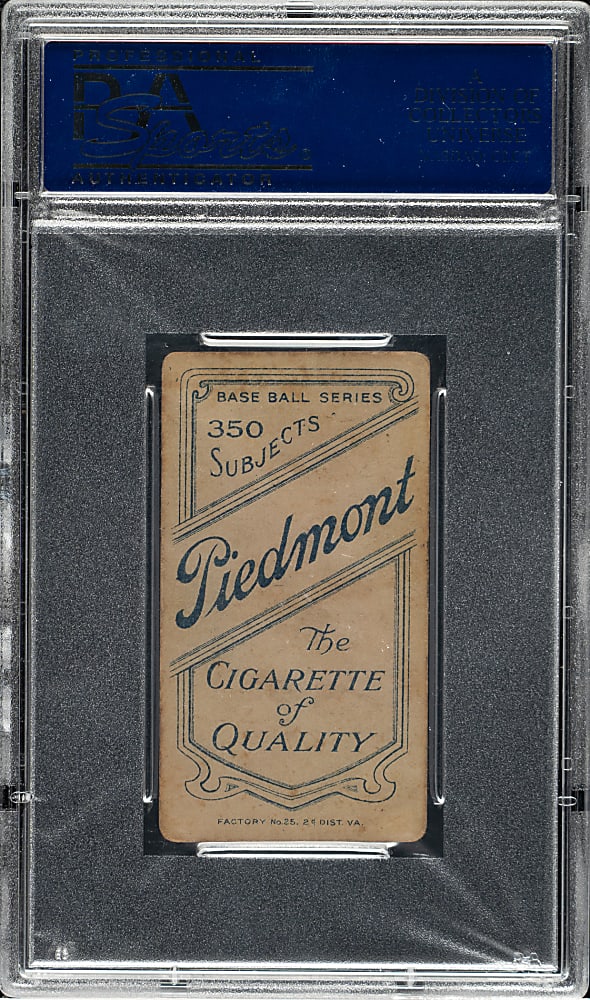 1909-1911 T206 White Border Carlton Molesworth Southern Leaguer PSA GOOD+ 2.5