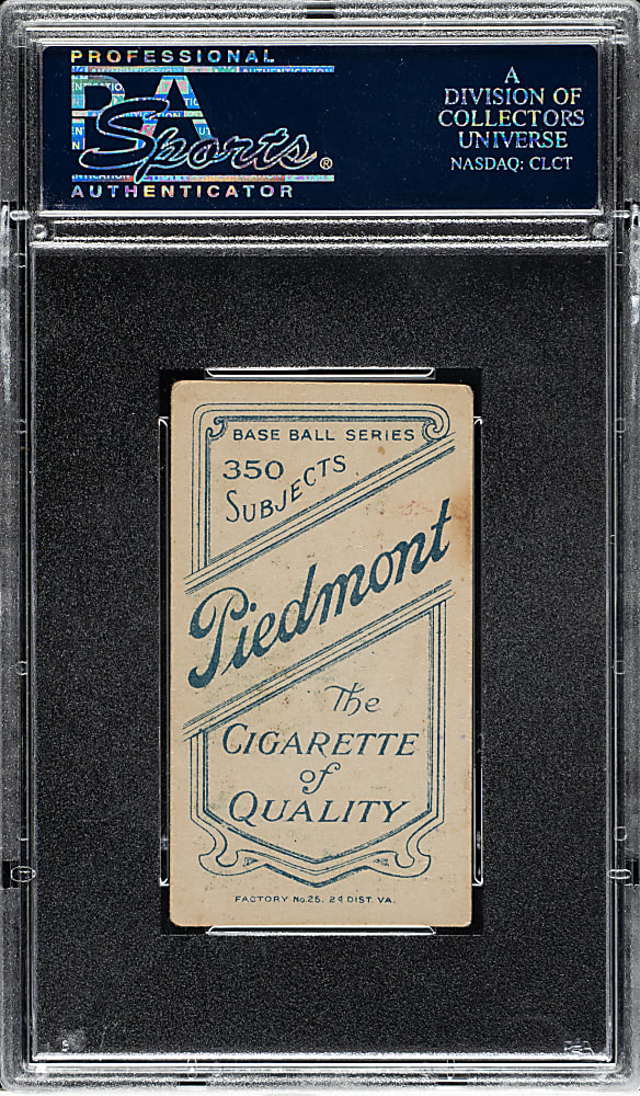 1909-1911 T206 White Border Johnny Bates PSA VG+ 3.5