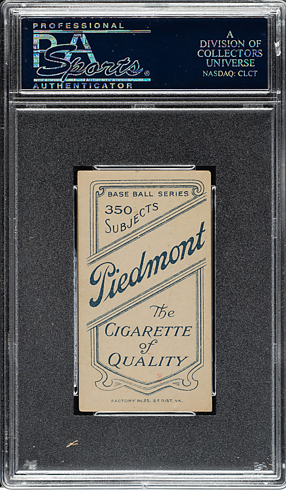 1909-1911 T206 White Border Al Mattern PSA EX 5