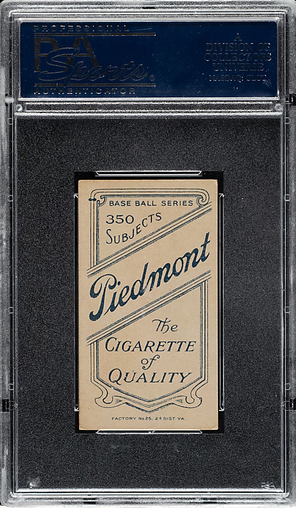 1909-1911 T206 White Border Peaches Graham PSA EX 5